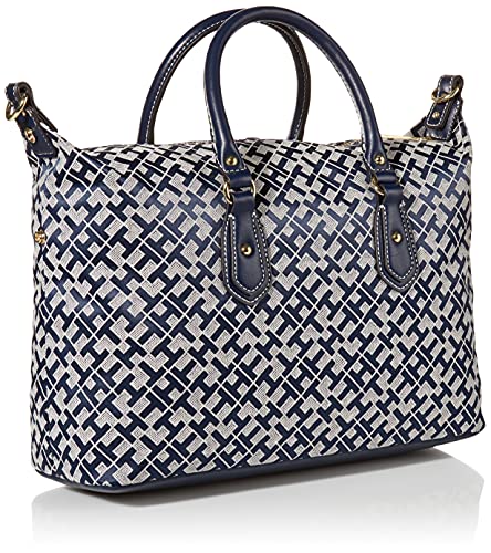 Tommy Hilfiger Jaden Satchel Crossbody Bag, Tommy Navy