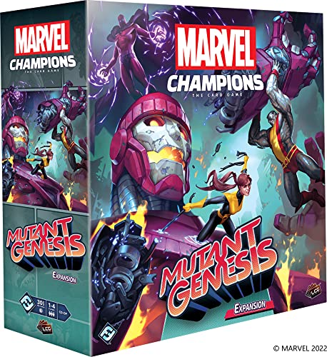 Marvel Champions The Card Game Mutant Genesis Campaign Expansion | Strategy Card Game for Adults and Teens | Ages 14+ | 1-4 Players | Average Playtime 45-90 Minutes | Made by Atomic Mass Games