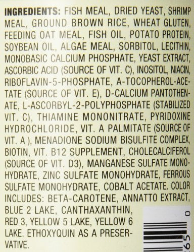 Tetra 16265 Color Tropical Flakes with Natural Color Enhancer, 2.82-Ounce