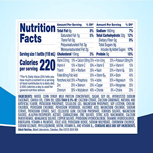 Ensure Compact Nutrition Shake with 9g of Protein and 25 Vitamins and Minerals, Milk Chocolate, 4 Fl Oz (Pack of 24)