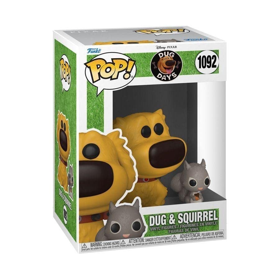 Funko Pop! and Buddy: Dug Days - Dug with Squirrel