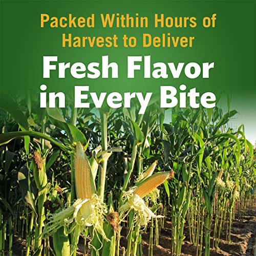 Del Monte Canned Harvest Select Fresh Cut Whole Kernel Sweet Gold and White Corn, 15.25 Ounce (Pack of 12)