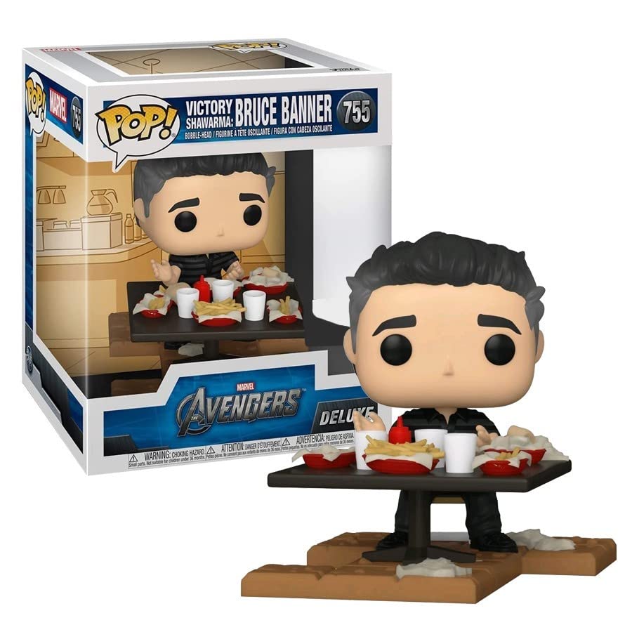 Funko Pop! Deluxe, Marvel: Avengers Victory Shawarma Series - Bruce Banner, Amazon Exclusive, Figure 1 of 6