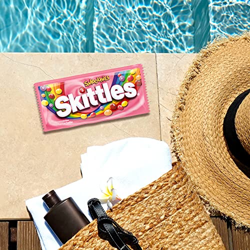 SKITTLES Smoothie Summer Chewy Candy Assortment , 24 Ct Bulk Candy Box