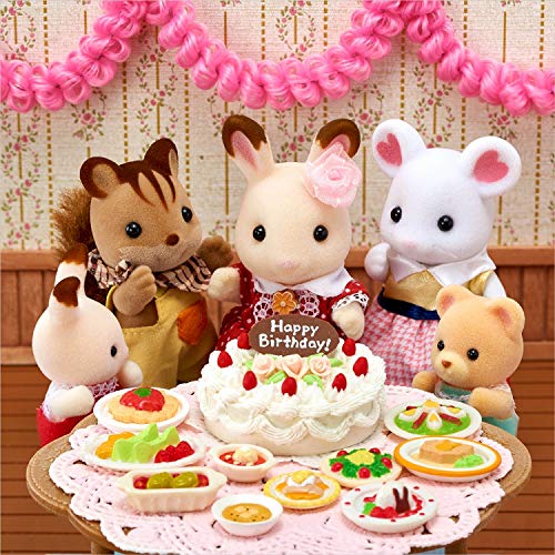 Calico Critters, Hopscotch Rabbit Family, Dolls, Doll House Figures, Collectible Toys