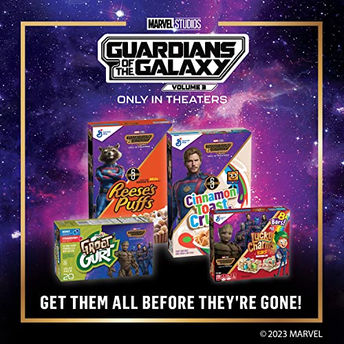 Lucky Charms Gluten Free Cereal with Marshmallows, Kids Breakfast Cereal with Whole Grain Oats, Large Size, 14.9 OZ