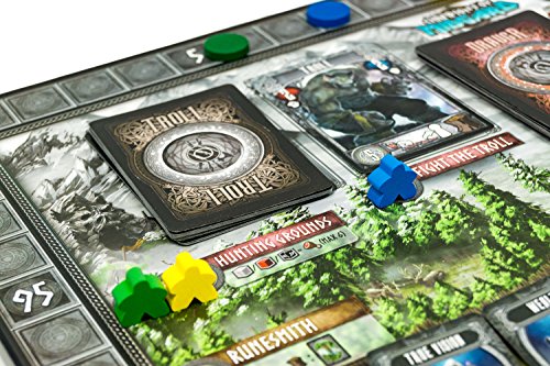 Grey Fox Games Champions of Midgard Strategy Board Game, 60-90 minute playing time, Ages 10 and up, 2-4 players, Dice-Driven Combat to Gain the Most Glory and Become the Next Jarl