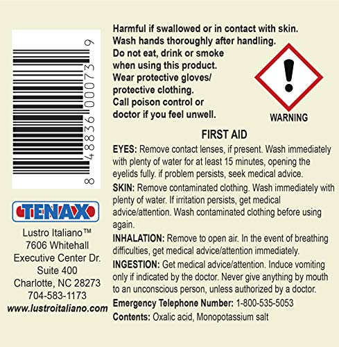 Lustro Italiano Etch Remover, 8 Ounce