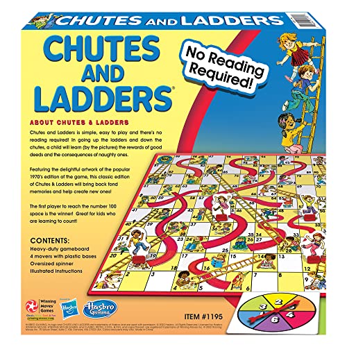 Chutes and Ladders Board Game