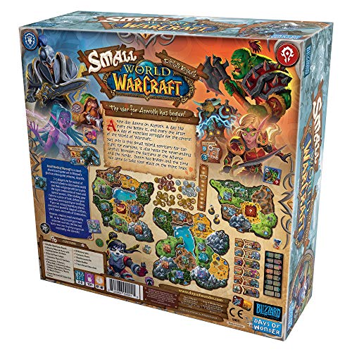 Small World of Warcraft Board Game | Fantasy Civilization Game for Family Night | Strategy Game for Adults and Kids | Ages 8+ | 2-5 Players | Avg. Playtime 40-80 Minutes | Made by Days of Wonder