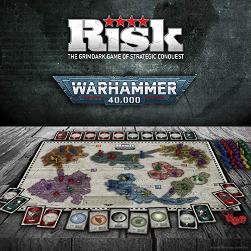 Board Game Based on Warhammer 40k from Games Workshop | Officially Licensed Warhammer 40,000 Merchandise | Themed Risk Game