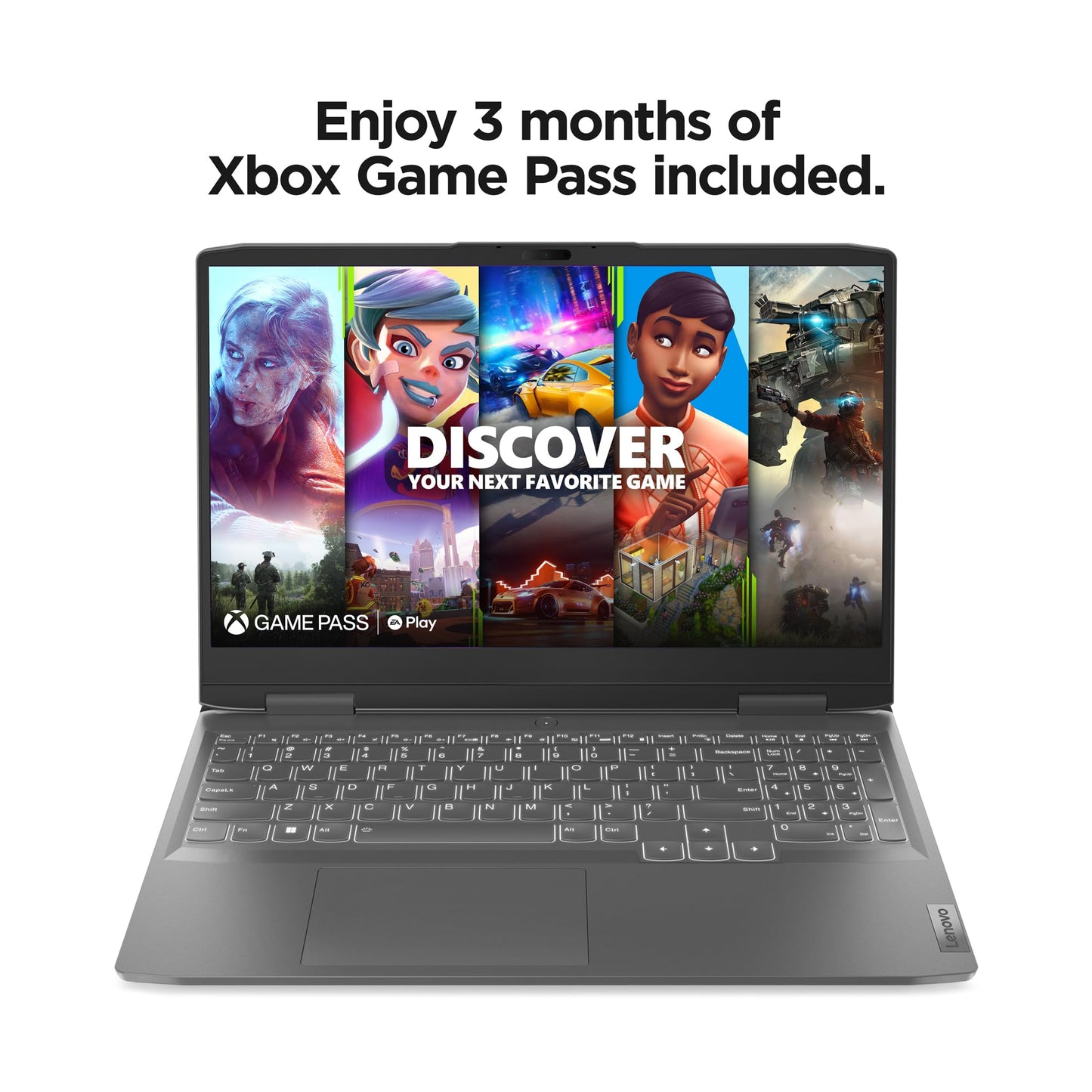 Lenovo - LOQ 15.6" Gaming Laptop FHD - AMD Ryzen 7 7840HS with 8GB Memory - NVIDIA GeForce RTX 4050 6GB - 512GB SSD - Storm Grey