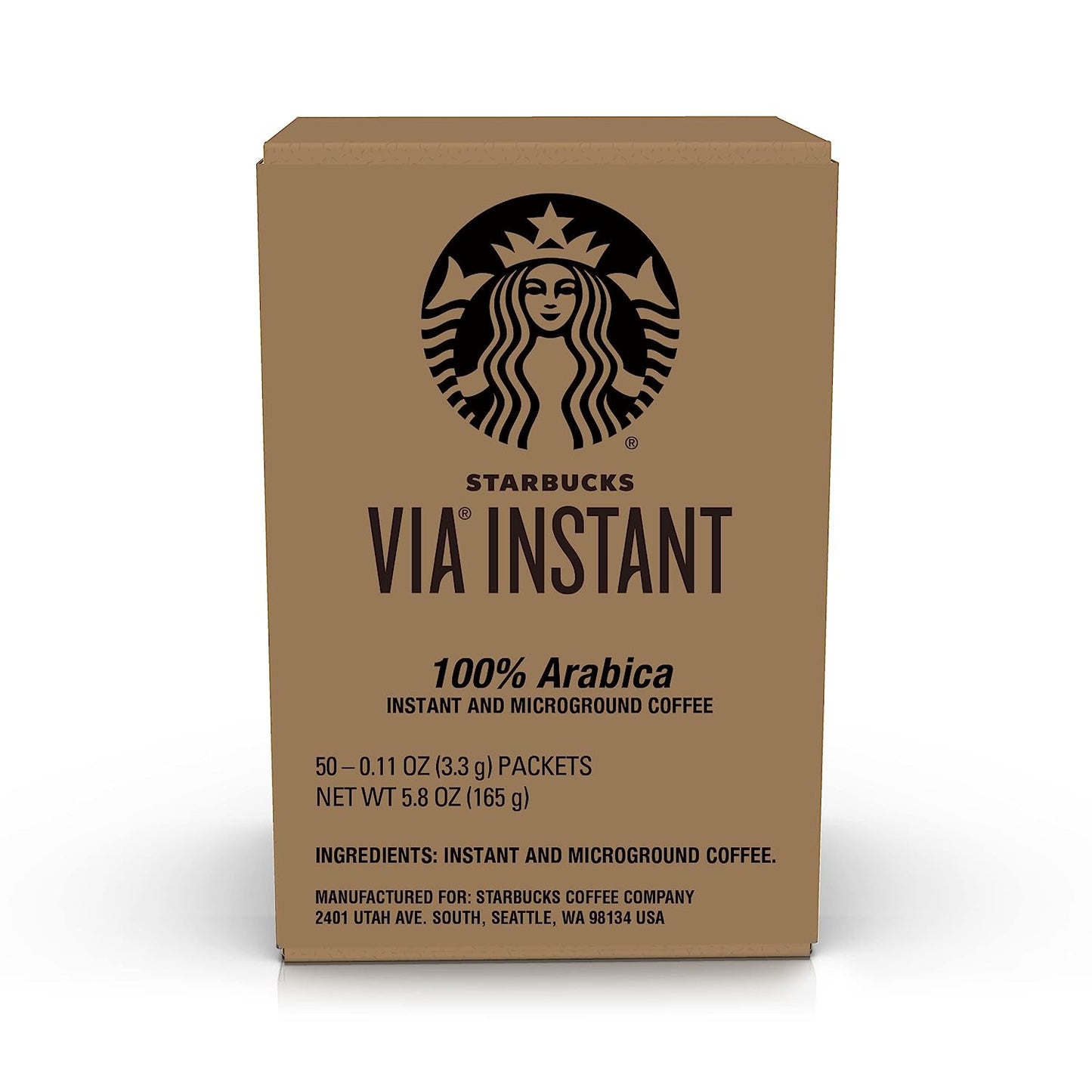 Starbucks VIA Ready Brew Colombia Coffee, 50-Count