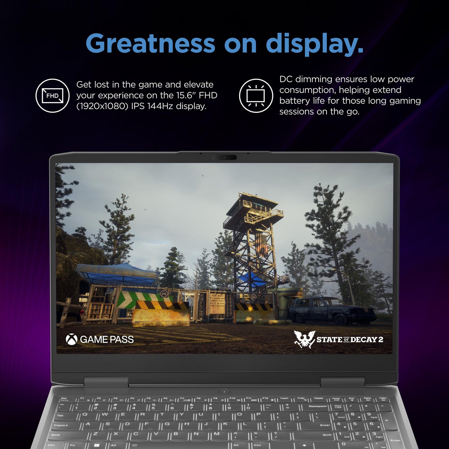 Lenovo - LOQ 15.6" Gaming Laptop FHD - AMD Ryzen 7 7840HS with 8GB Memory - NVIDIA GeForce RTX 4050 6GB - 512GB SSD - Storm Grey