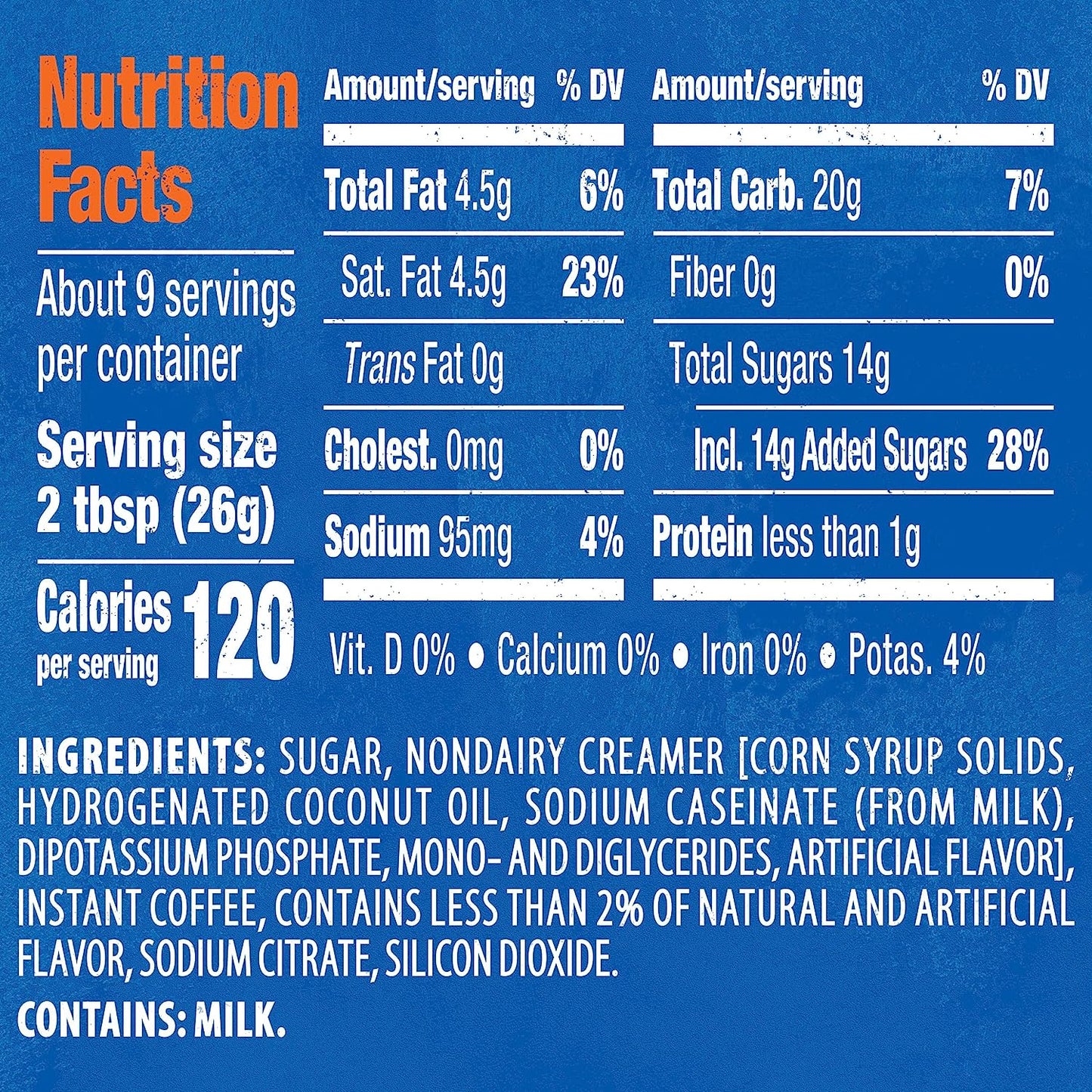 Maxwell House International French Vanilla Café-Style dark roast Instant Coffee Beverage Mix (4 ct Pack, 8.4 oz Canisters)